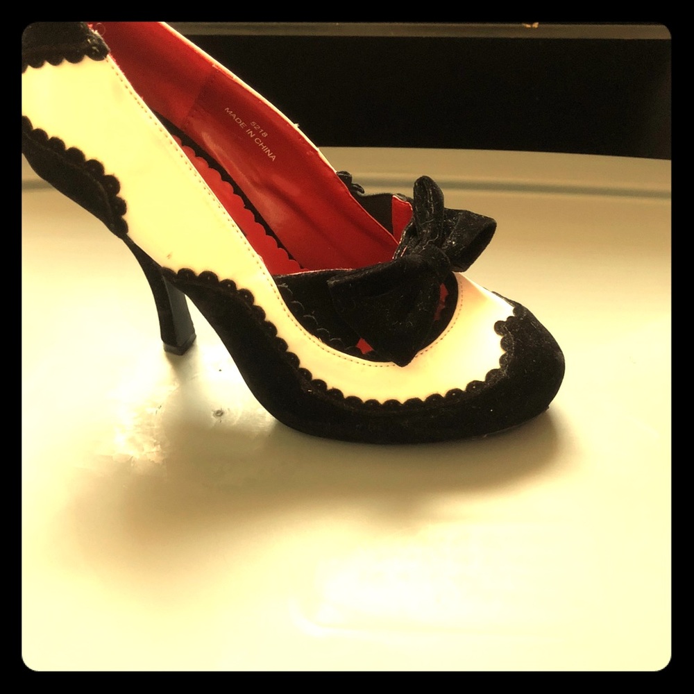 Tuxedo High Heels